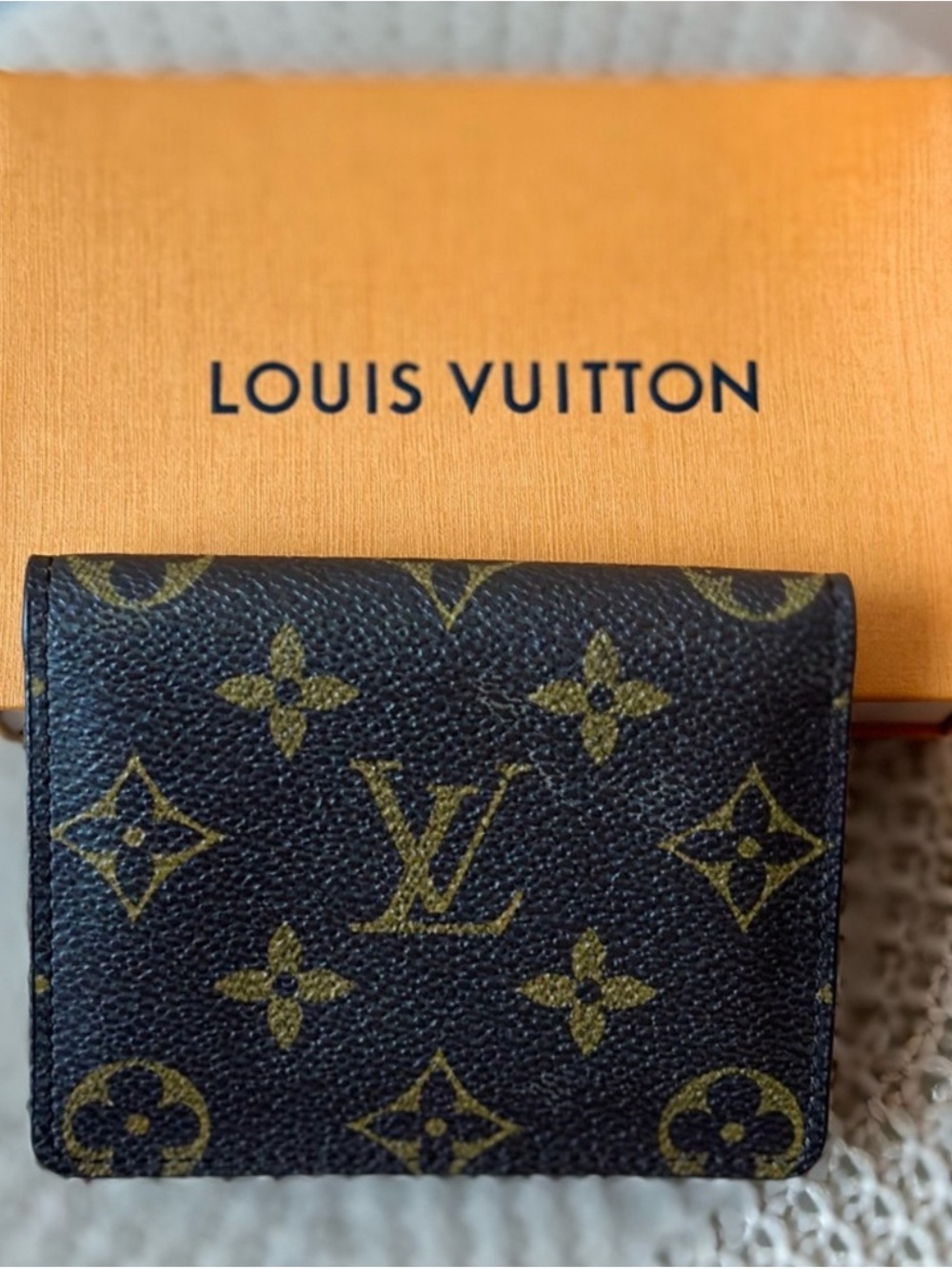 Louis Vuitton Monogram Canvas Card & Key Holder in Brown and Tan - Picture 2 of 8